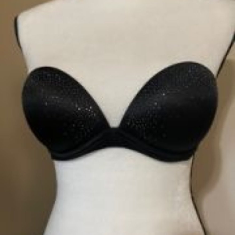 Stapless pushup bra 32C